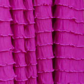 Image of Raspberry Cascading Ruffle Fabric