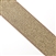 Elastic waistband gold metallic