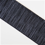 "Peppered" Black and White Elastic - 3" wide