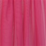 Hot Pink Tulle  - Confetti Collection by Ruffle Fabric