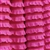Sweethearts Hot Pink and Red Cascading Ruffle Fabric
