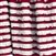 Peppermint Stripe Ruffle Fabric