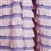 Cheshire Pink & Purple Striped Ruffle Fabric