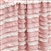 Tickled pink striped ruffle fabric in super soft cozy knit
