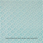 Aqua Diamond Lace