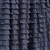 Charcoal Cascading Ruffle Fabric