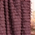 Chocolate Brown Cascading Ruffle Fabric
