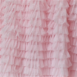 Pink "Layers of Luxe" Pleated Tulle Ruffle