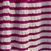 Raspberry & Cream Striped Ruffle Fabric