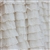 Ivory 2 Inch Ruffle Fabric