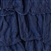 Navy 2 Inch Ruffle Fabric
