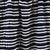 Navy & Cream Nautical Stripe 2 Inch Ruffle Fabric
