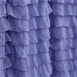 Periwinkle 2 Inch Ruffle Fabric