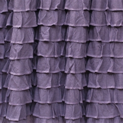 Purple Haze Boho Chic 2 Inch Ruffle Fabric