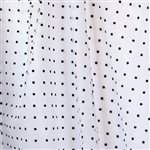 Candelight Tulle with Flocked Black Dot - Confetti Dot Collection by Ruffle Fabric