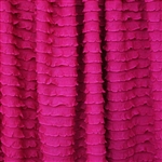 Wild Pink Mini Ruffle Fabric